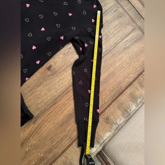 Victoria’s Secret Heart Pajamas S Small Valentines Day - Picture 9 of 14
